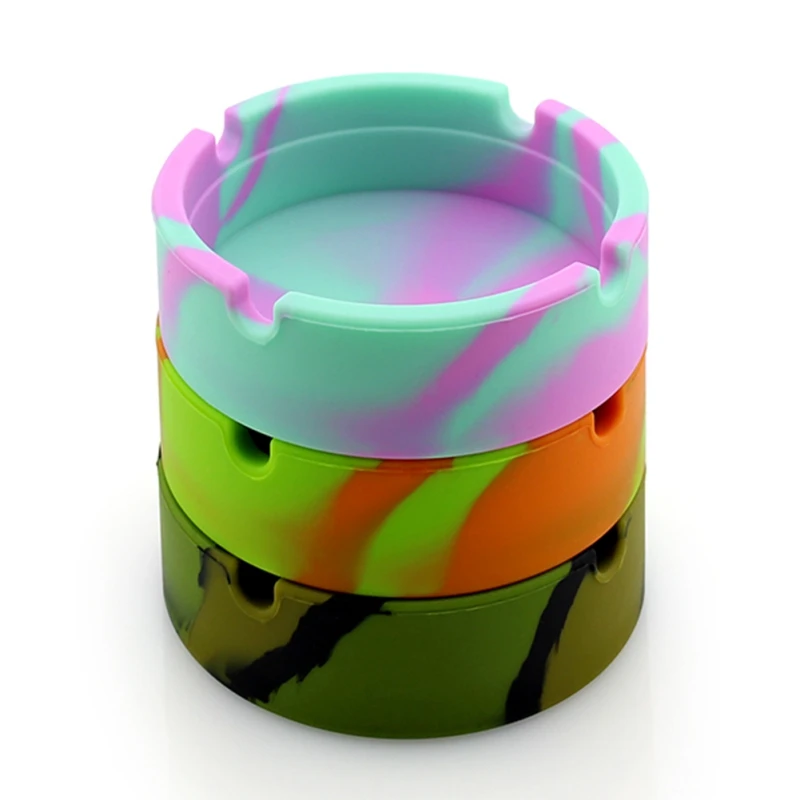 Silicone Soft Round Ashtray Ash Tray Holder Luminous Portable Anti-scalding Cigarette Holder Eco-Friendly Q1
Silicone Soft Round Ashtray Ash Tray Holder Luminous Portable Anti-scalding Cigarette Holder Eco-Friendly Q1
