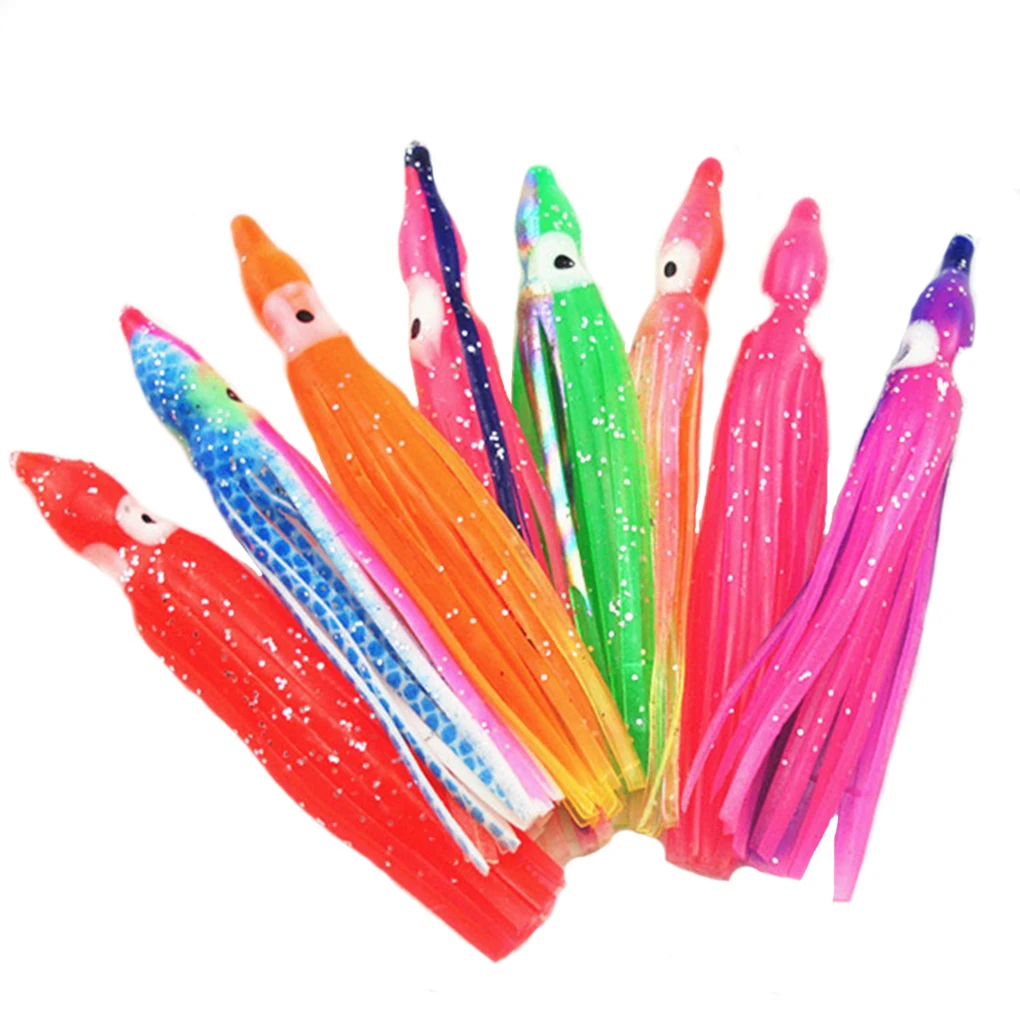 10pcs 6cm Sea Fishing Squid Bait PVC Luminous Squid Soft Bait Octopus Squid Bodies Luminous Lures Glow In Dark
10pcs 6cm Sea Fishing Squid Bait PVC Luminous Squid Soft Bait Octopus Squid Bodies Luminous Lures Glow In Dark