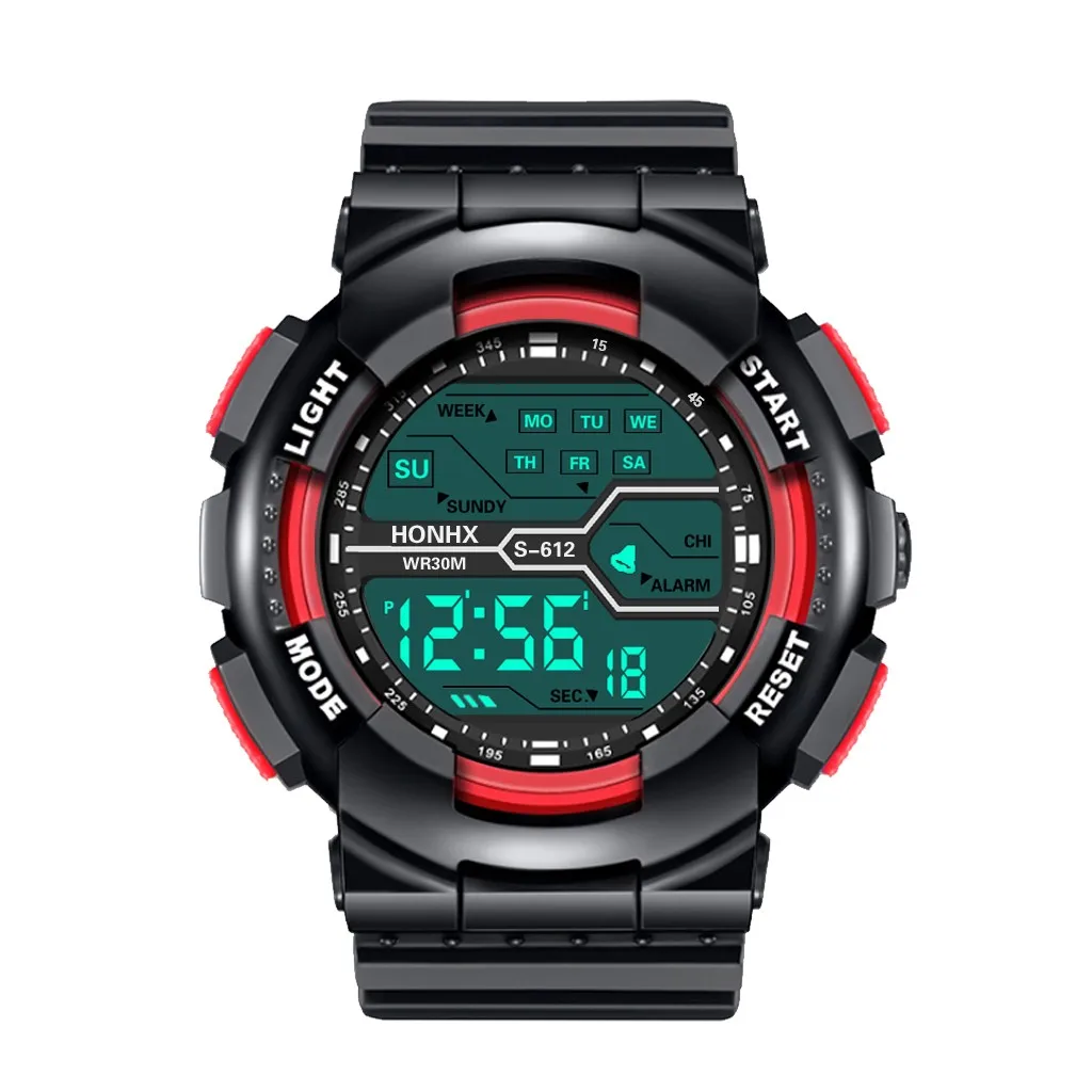 Waterproof Men Boy Lcd Digital Stopwatch Date Rubber Sport Wrist Watch Multifunction Regarder Relgio Esportivo #YJ
Waterproof Men Boy Lcd Digital Stopwatch Date Rubber Sport Wrist Watch Multifunction Regarder Relgio Esportivo #YJ