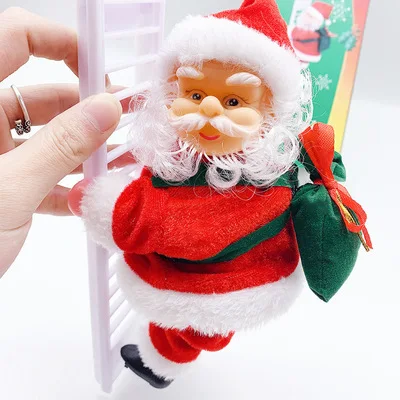 Children'sNew Year Gifts,Red Climbing Ladder Christmas Decoration,Electric Santa Claus Climbing Beads Climbing SingleLadder Doll
Children'sNew Year Gifts,Red Climbing Ladder Christmas Decoration,Electric Santa Claus Climbing Beads Climbing SingleLadder Doll