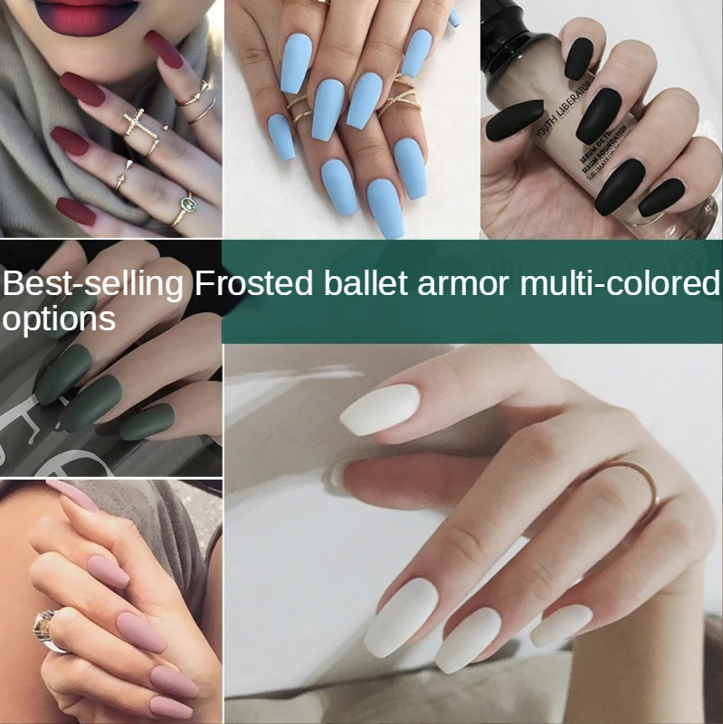 Voluptuous Matte Matte Ballet Nails Coffin Nail Wear Nails Fake Nail Patches Nail Art Finished Nails
Voluptuous Matte Matte Ballet Nails Coffin Nail Wear Nails Fake Nail Patches Nail Art Finished Nails