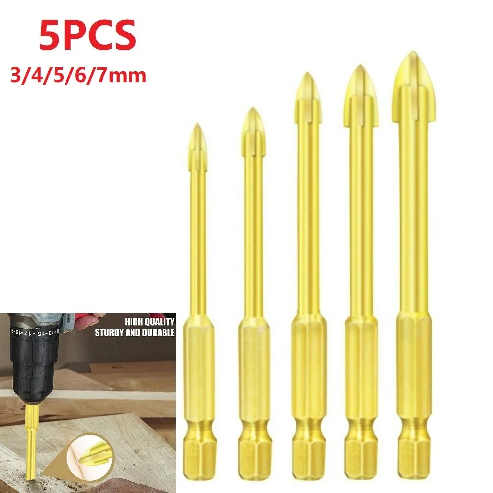 5Pcs 3/4/5/6/7/mm Efficient Drilling Tool Multifunctional Cross Alloy Drill Bit Tip Concrete Hole Opener Alloy Triangle Drill
5Pcs 3/4/5/6/7/mm Efficient Drilling Tool Multifunctional Cross Alloy Drill Bit Tip Concrete Hole Opener Alloy Triangle Drill