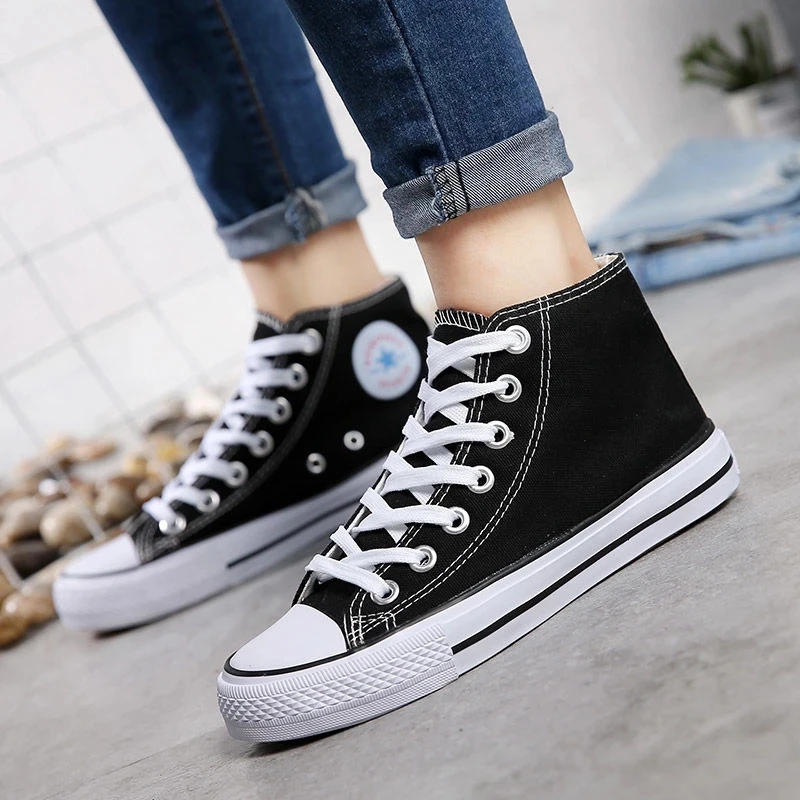 Ladies Canvas Sneakers Couple Comfortable Shoes Casual Flat Shoes Women Red White Black Blue Breathable Walking Shoes Plus Large
Ladies Canvas Sneakers Couple Comfortable Shoes Casual Flat Shoes Women Red White Black Blue Breathable Walking Shoes Plus Large