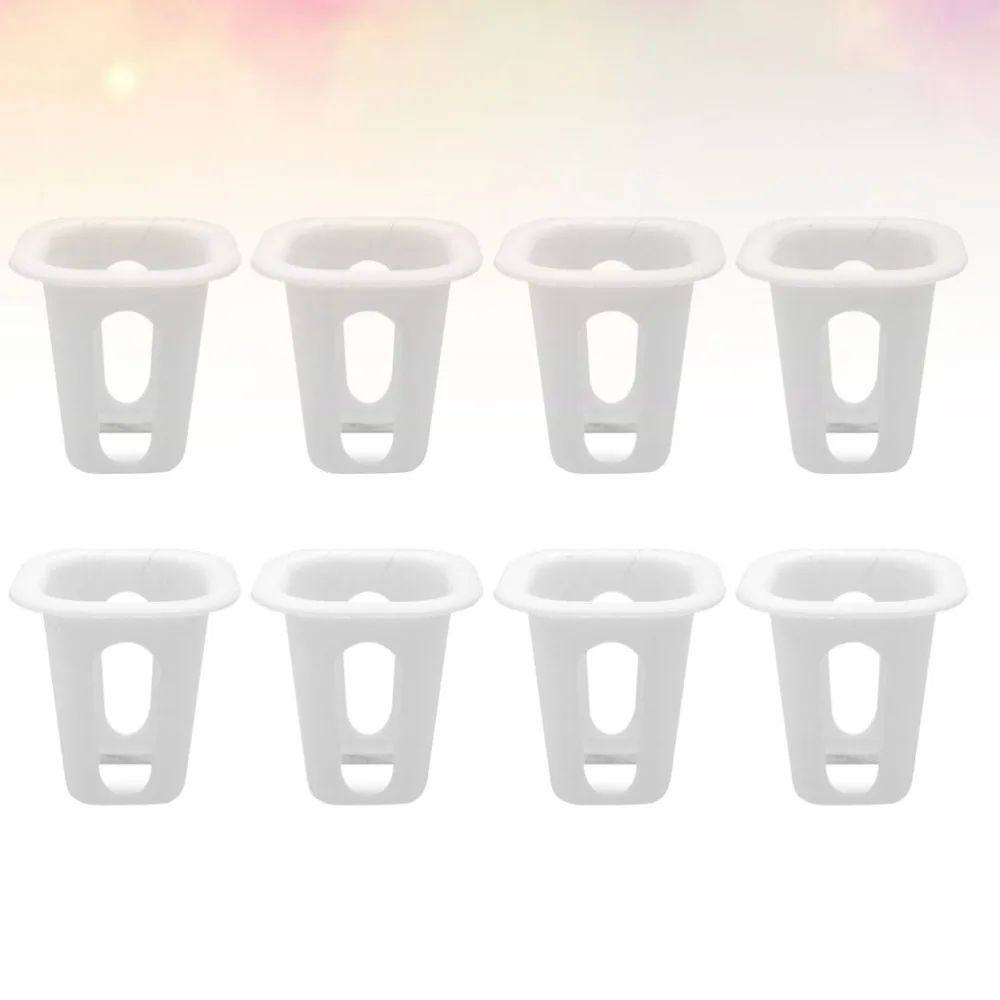 50pcs Hydroponic Planting Baskets Vegetable Gardening Pots Square Soilless Culture Cups for Home (White)
50pcs Hydroponic Planting Baskets Vegetable Gardening Pots Square Soilless Culture Cups for Home (White)