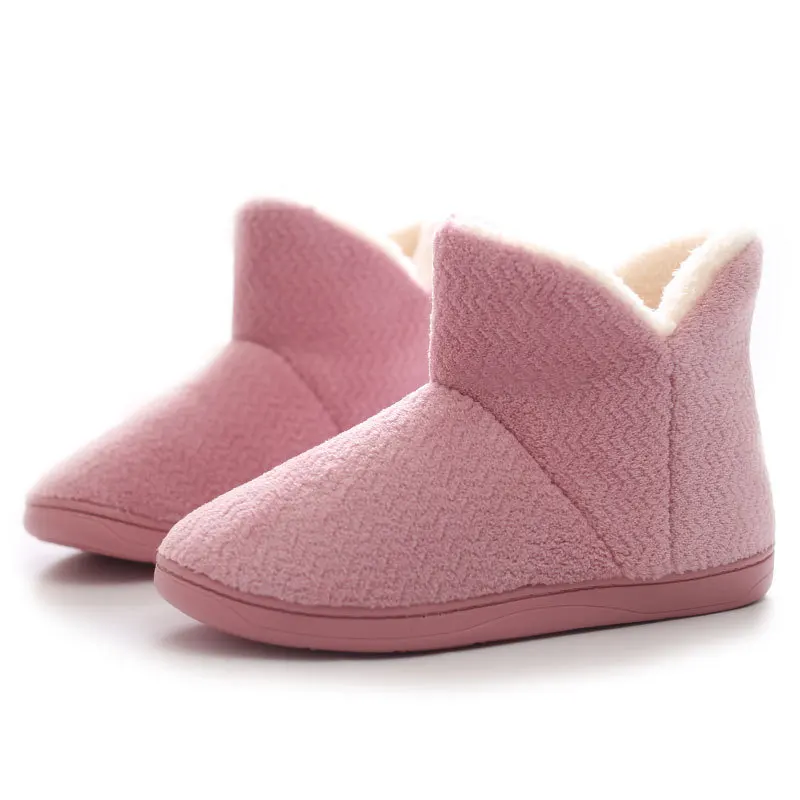Indoor Winter Warm Cotton Boots Ladies Low-Heeled Thick-Soled Simple Pure Color Soft And Comfortable Household Cotton Shoes
Indoor Winter Warm Cotton Boots Ladies Low-Heeled Thick-Soled Simple Pure Color Soft And Comfortable Household Cotton Shoes