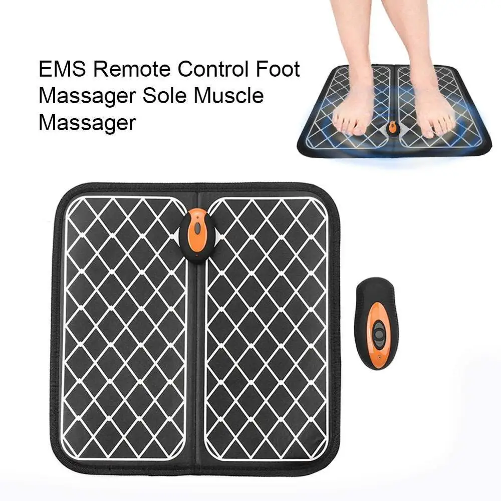 Electric EMS Foot Massager USB Rechargeable Full Automatic Massage Foot Circulation Massager Body Machine for Men Women
Electric EMS Foot Massager USB Rechargeable Full Automatic Massage Foot Circulation Massager Body Machine for Men Women