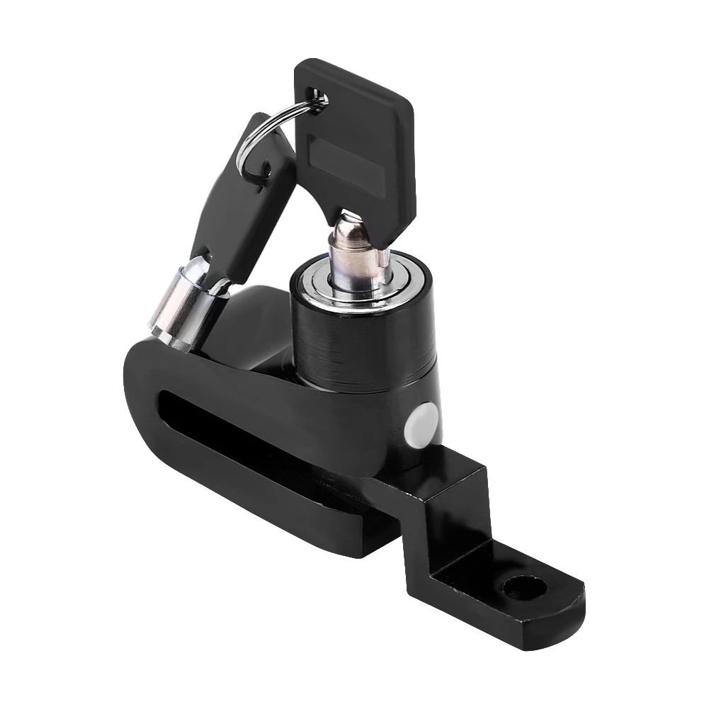 Black Motorcycle Scooter Disc Brake Wheel Lock Security Anti-theft Device W/ Mount Bracket Disc Brake Lock Disc Brake Lock Disc
Black Motorcycle Scooter Disc Brake Wheel Lock Security Anti-theft Device W/ Mount Bracket Disc Brake Lock Disc Brake Lock Disc