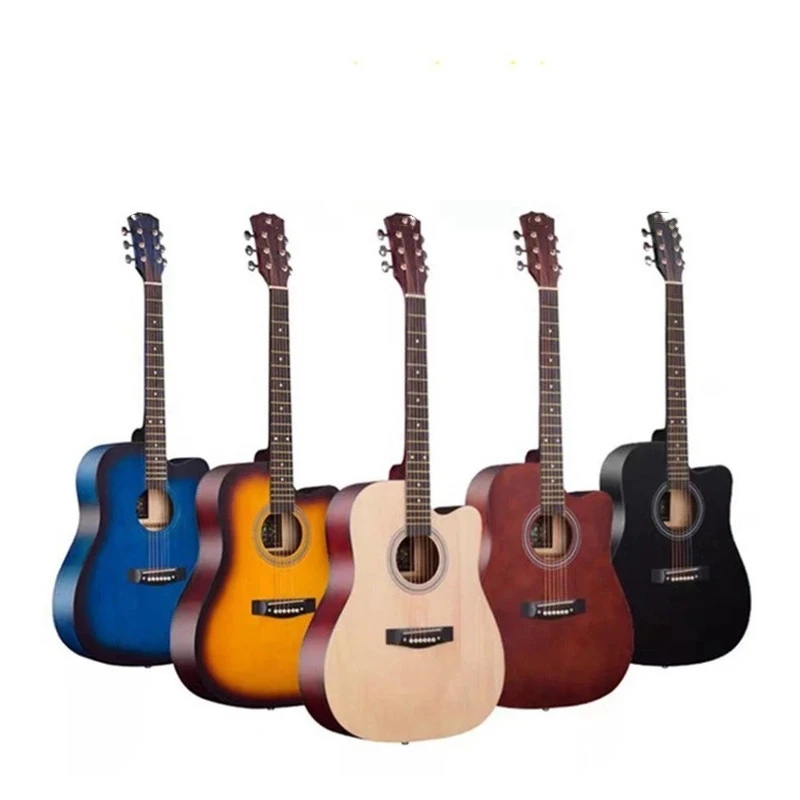 41/38 inch Acoustic Guitar for Beginners Adults Folk Guitar Sets with Capo Picks Bag 6 Strings Guitar Best Gift or Kids AGT16
41/38 inch Acoustic Guitar for Beginners Adults Folk Guitar Sets with Capo Picks Bag 6 Strings Guitar Best Gift or Kids AGT16