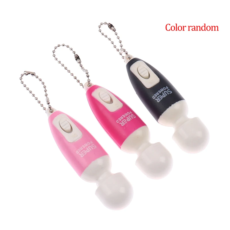 1PCS Portable Mini Massage Stick Tiny Stress Relief Electronic Key-Chain Ring Full Body Massager With Button (Random Color) 
1PCS Portable Mini Massage Stick Tiny Stress Relief Electronic Key-Chain Ring Full Body Massager With Button (Random Color)
