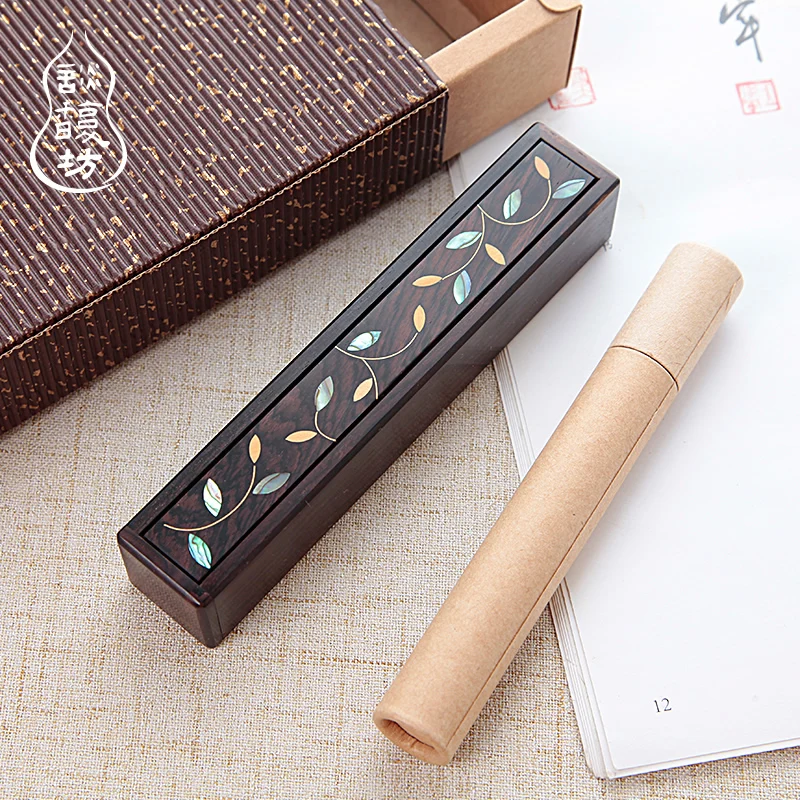 Shell Portable Portable Incense Box Rosewoody Japanese Dual-Use Incense Burner Storage Sandal Incense Line Aroma Travel
Shell Portable Portable Incense Box Rosewoody Japanese Dual-Use Incense Burner Storage Sandal Incense Line Aroma Travel