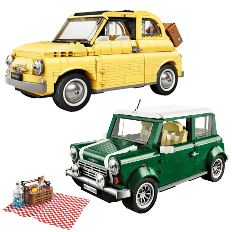 High-Tech Series FIATed Mini Cooper Car Model Building Blocks City Creator Compatible 10271 Vehicle Bricks Toys Boys Adult Gift 
High-Tech Series FIATed Mini Cooper Car Model Building Blocks City Creator Compatible 10271 Vehicle Bricks Toys Boys Adult Gift