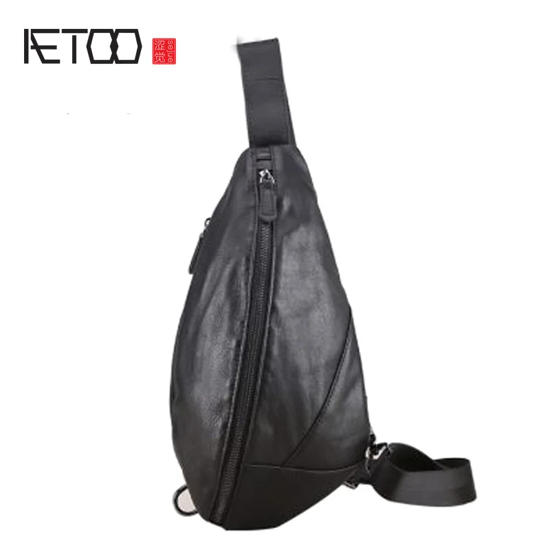 AETOO Diagonal cross-body bag men's new bag leather shoulder bag handmade retro waist bag
AETOO Diagonal cross-body bag men's new bag leather shoulder bag handmade retro waist bag