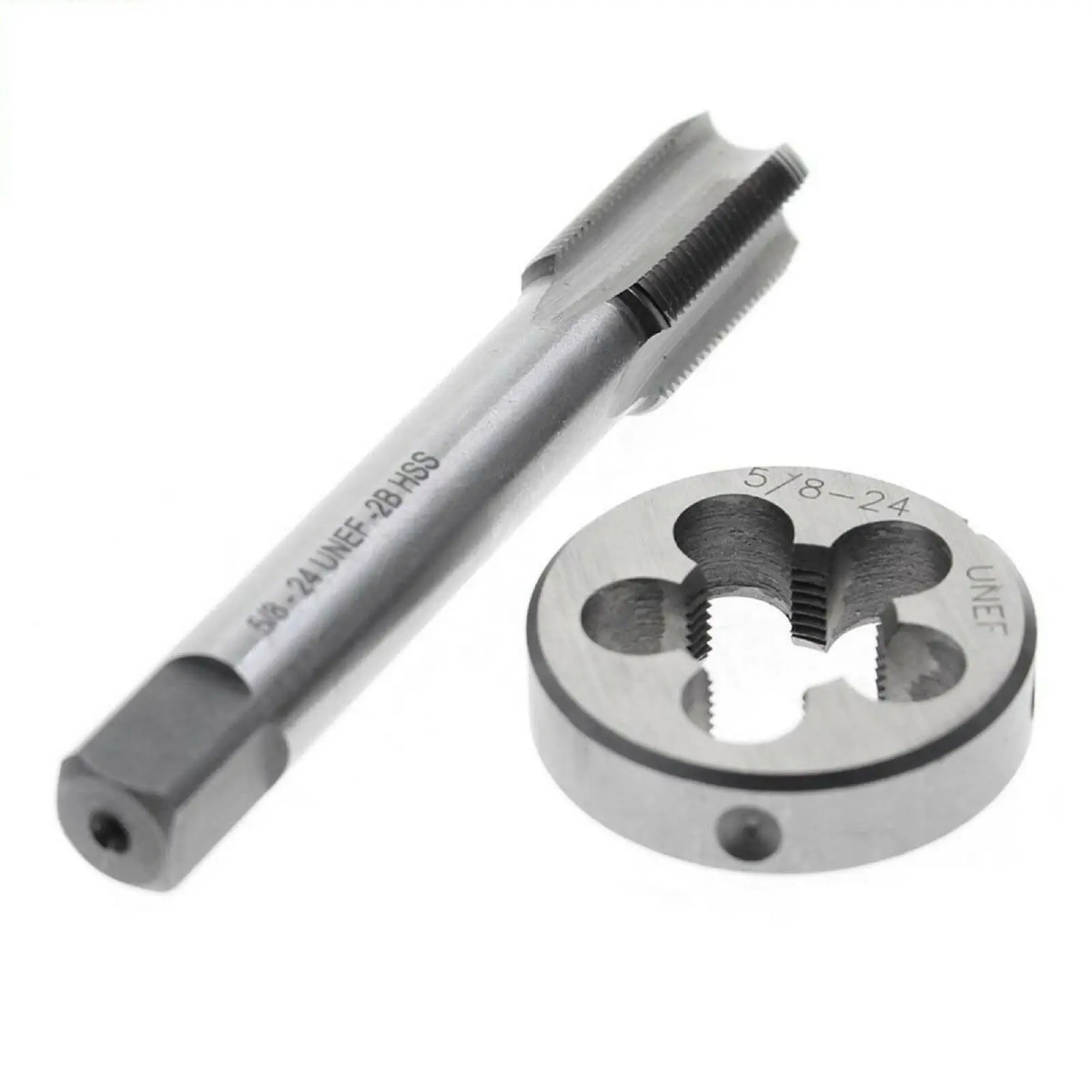 New UNEF Right Hand Thread Taps And Modules Set HSS 5/8 "*24 Manual Swivel Tool Extended Shank Metric Taps
New UNEF Right Hand Thread Taps And Modules Set HSS 5/8 "*24 Manual Swivel Tool Extended Shank Metric Taps