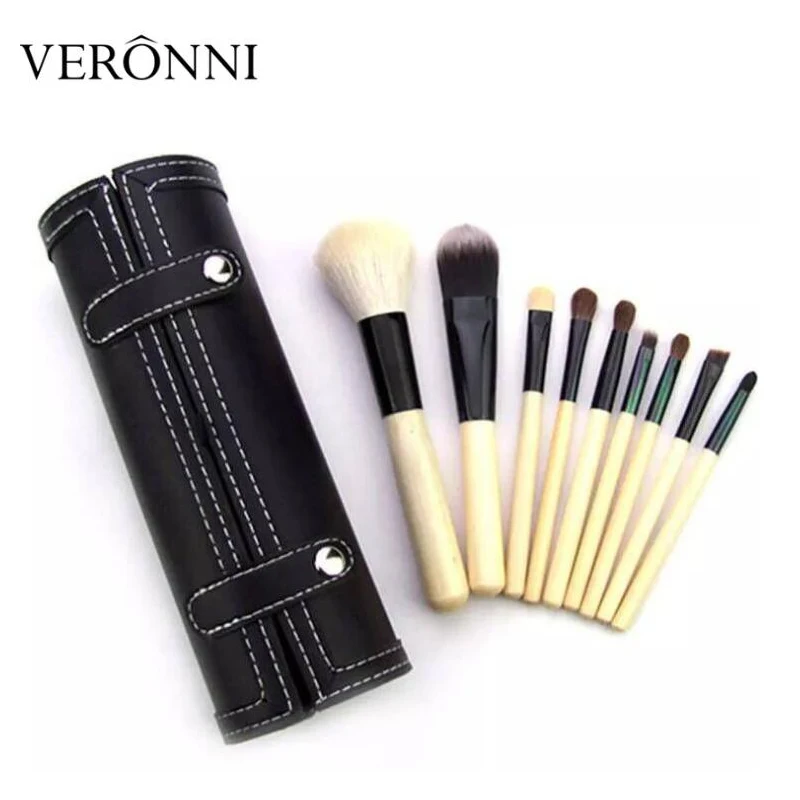 New Arrival bobb & M 9pcs set Brown Professional Cosmetic Make up Brushes Sheer Powder Bronzer Brush with Holder Cup Case
New Arrival bobb & M 9pcs set Brown Professional Cosmetic Make up Brushes Sheer Powder Bronzer Brush with Holder Cup Case