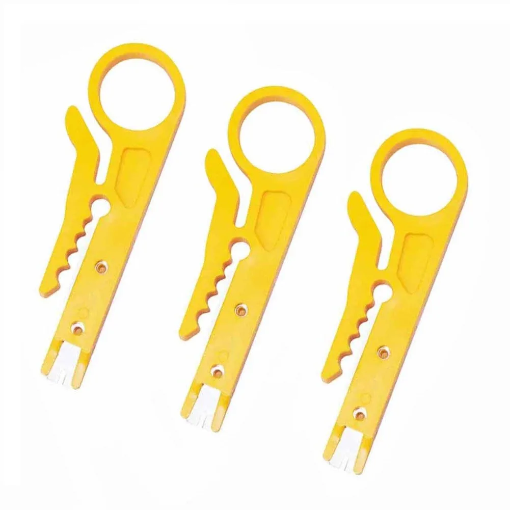 3pcs Mini Portable Cable Wire Stripper Crimper Pliers Crimping Tool Stripping Wire Cutter Multi-Function Decrustation Pliers
3pcs Mini Portable Cable Wire Stripper Crimper Pliers Crimping Tool Stripping Wire Cutter Multi-Function Decrustation Pliers