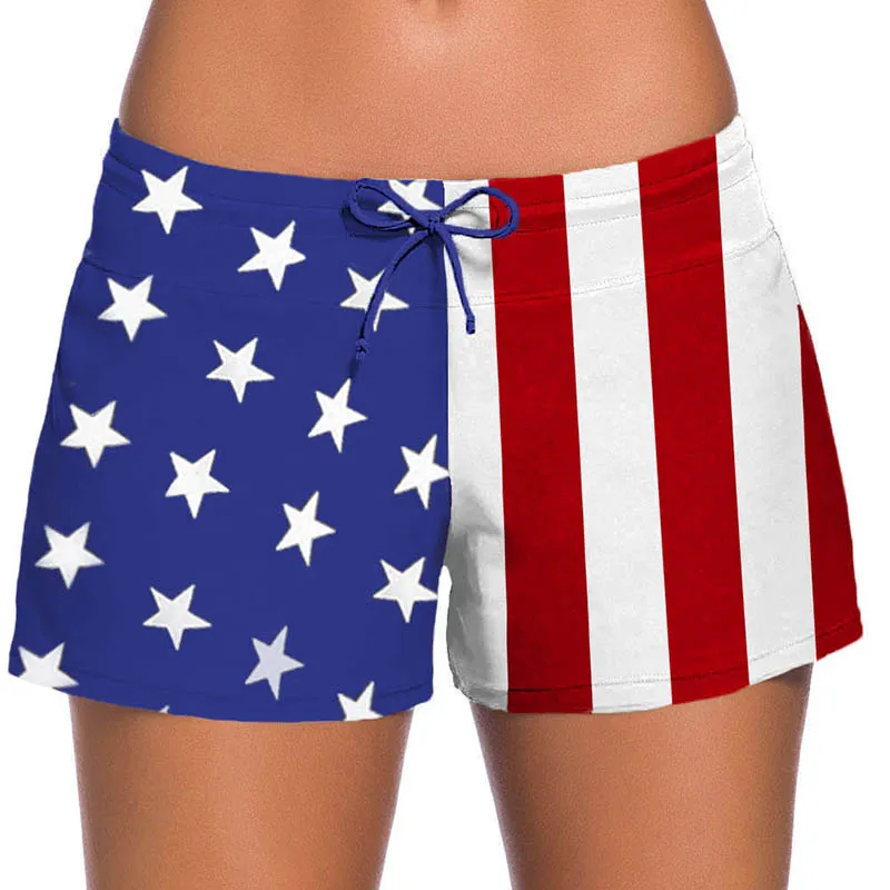 2021 European and American New Summer Fashion Women's Low-waist Lace-up Plus Size Boxer Pants Sexy Swimming Trunk
2021 European and American New Summer Fashion Women's Low-waist Lace-up Plus Size Boxer Pants Sexy Swimming Trunk