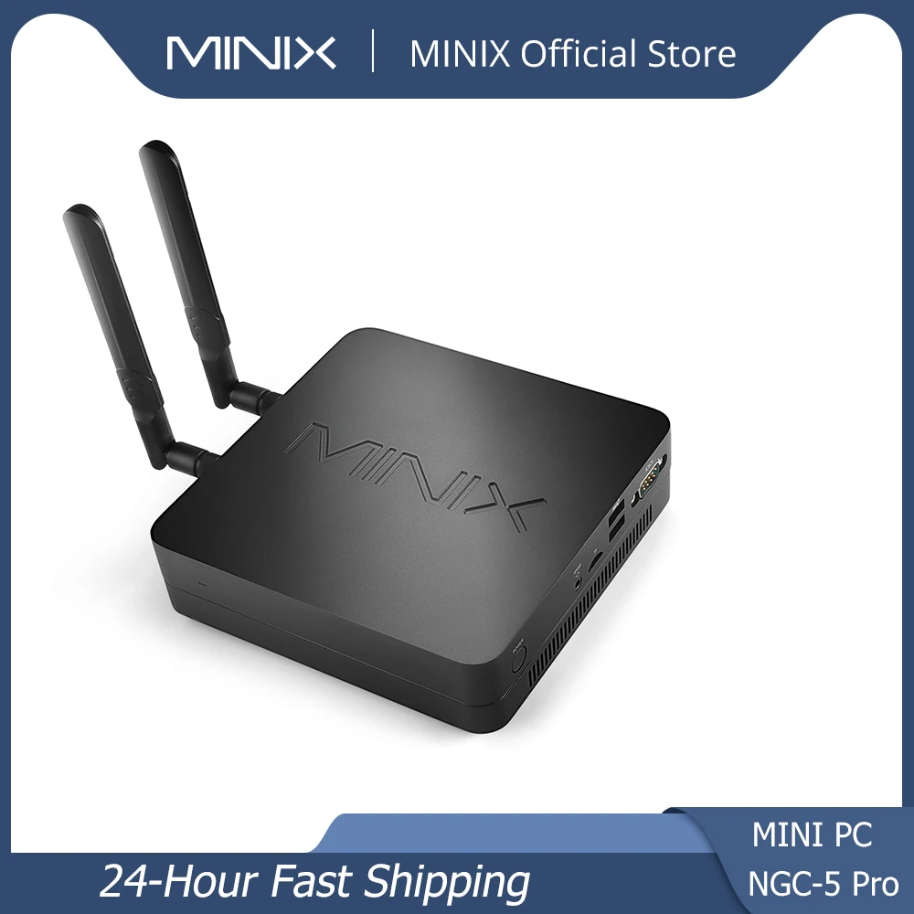 MINIX NGC-5 Pro 10th-i5 CPU/Windows11/WIFI6 /8GB DDR4+256GB NVME SSD/Triple displays 4K@60Hz/Dual-Gigabit Ethernet/RS 232/4G lit
MINIX NGC-5 Pro 10th-i5 CPU/Windows11/WIFI6 /8GB DDR4+256GB NVME SSD/Triple displays 4K@60Hz/Dual-Gigabit Ethernet/RS 232/4G lit