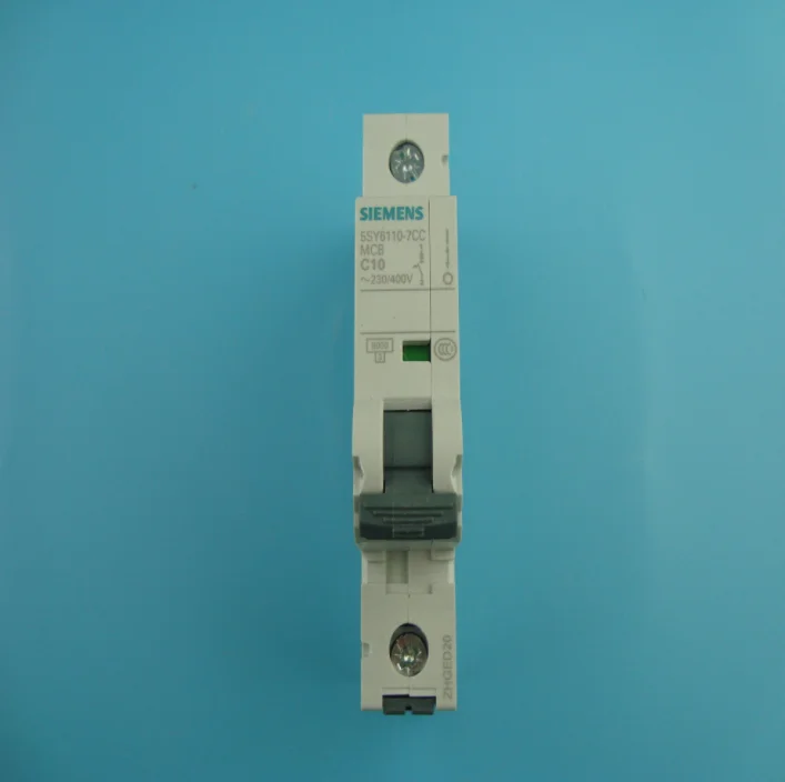 1 шт. автоматический выключатель Siemens 5SY6110-7CC 5SY61107CC 1P 10A -New | Безопасность и защита