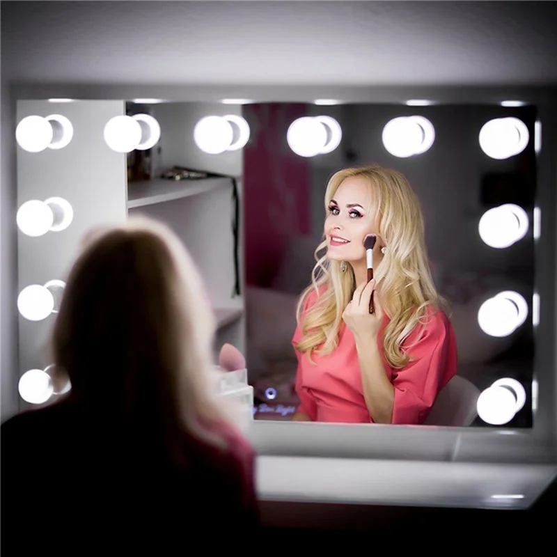 Vanity LED Mirror Lights Kit Dimmable 10 Bulbs Lighting DIY Fixture Strip for Makeup Dressing Table TA
Vanity LED Mirror Lights Kit Dimmable 10 Bulbs Lighting DIY Fixture Strip for Makeup Dressing Table TA