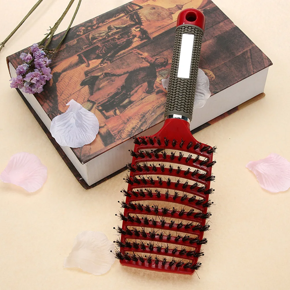 Comb Hair Salon Styling Combs Anti-Static Scalp Massage Comb Arc Ribs Wide Teeth Smooth Hair Curly Hair Straightener
Comb Hair Salon Styling Combs Anti-Static Scalp Massage Comb Arc Ribs Wide Teeth Smooth Hair Curly Hair Straightener