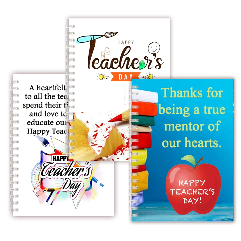 Happy Teacher Day Gift Spiral Binder Notebook Stationery Notepad Campus Student Quote Thank You Teacher For Guiding Inspiring Us
Happy Teacher Day Gift Spiral Binder Notebook Stationery Notepad Campus Student Quote Thank You Teacher For Guiding Inspiring Us