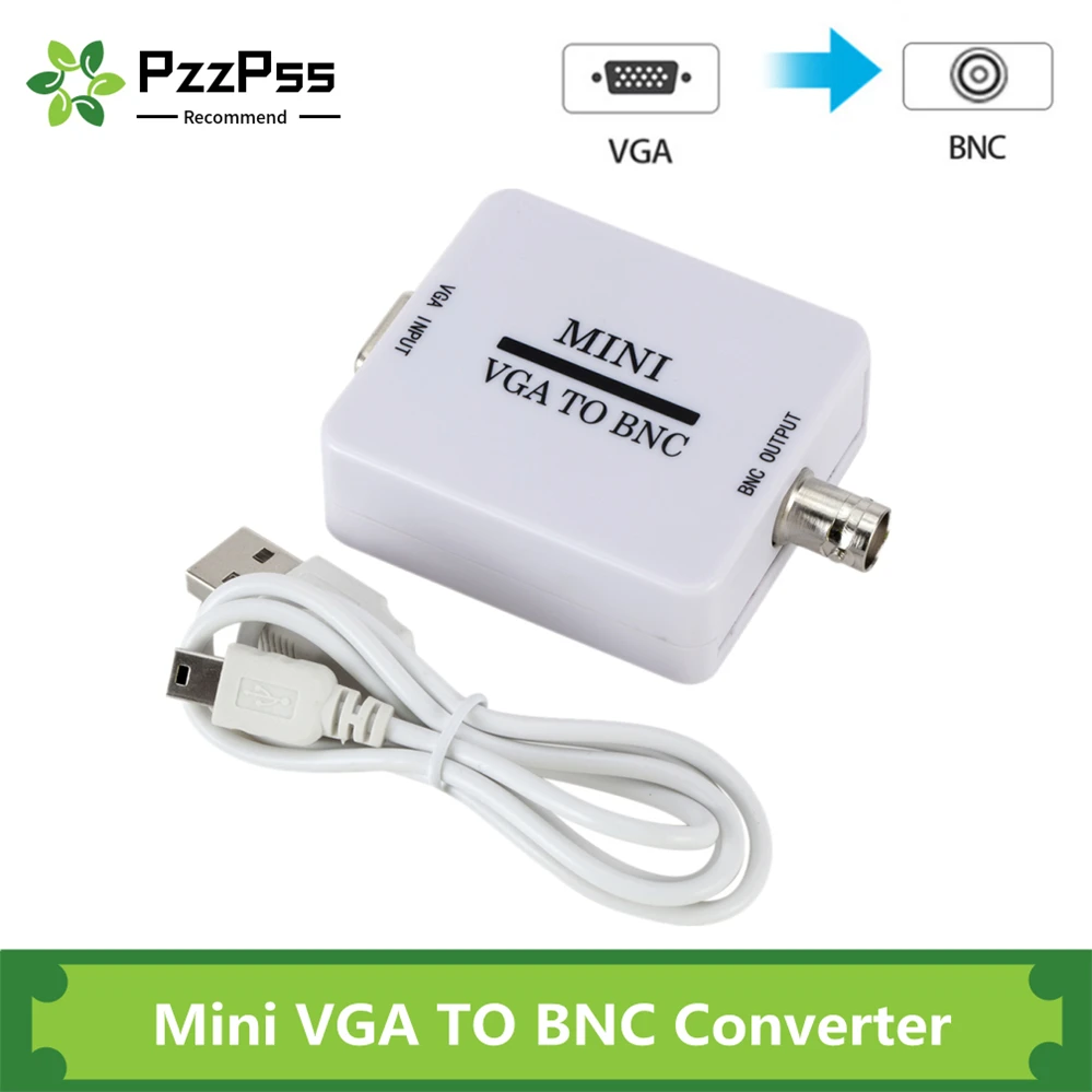 PzzPss Mini HD VGA to BNC Video Converter Convertor Box Composite VGA to BNC Adapter Conversor Digital Switcher Box For Monitor
PzzPss Mini HD VGA to BNC Video Converter Convertor Box Composite VGA to BNC Adapter Conversor Digital Switcher Box For Monitor