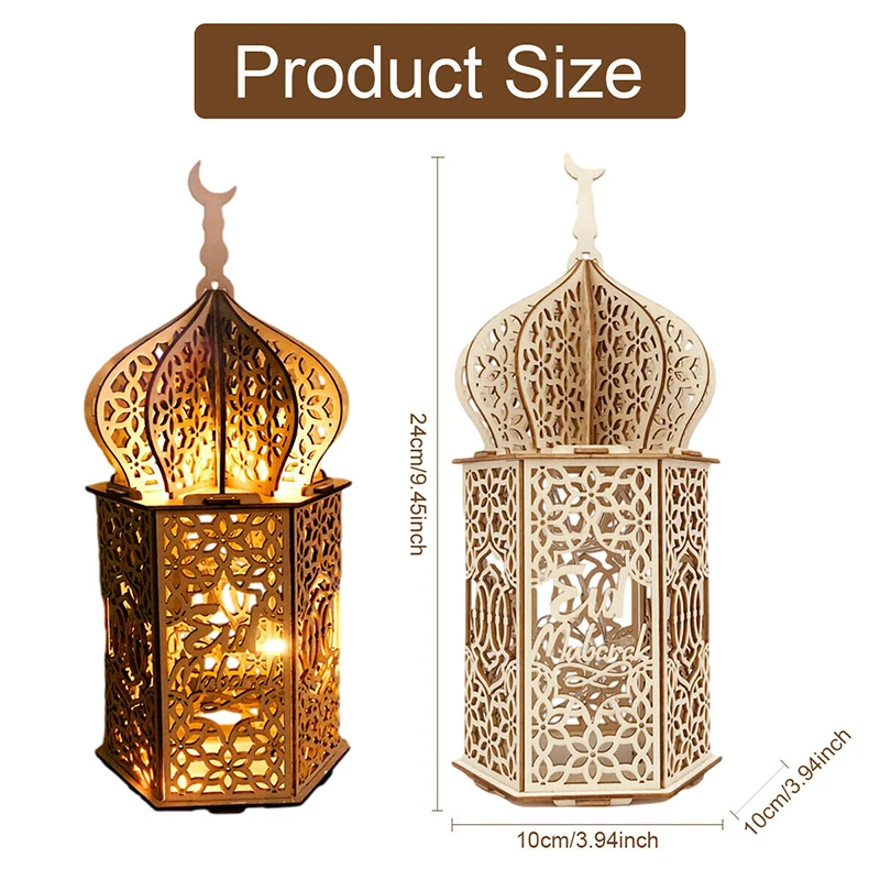 Muslim LED Night Light Islam Eid Ramadan Decorations DIY Wooden Crafts Lamp Palace Party Festival Supplies Home Art Ornament
Muslim LED Night Light Islam Eid Ramadan Decorations DIY Wooden Crafts Lamp Palace Party Festival Supplies Home Art Ornament