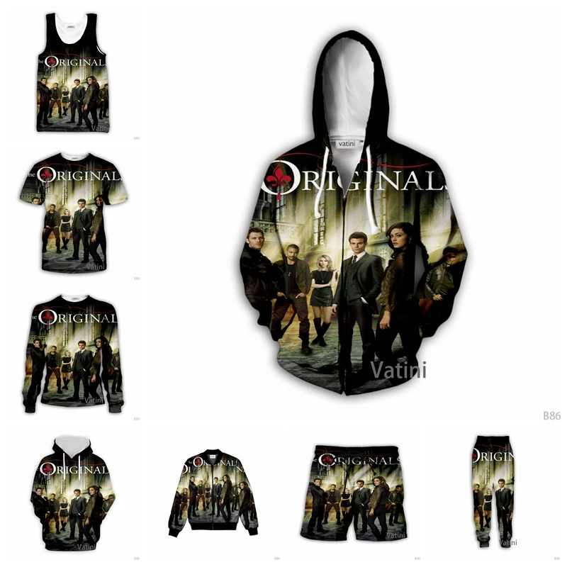 Fashion Men Women The Originals 3D Full Print Hoodies Harajuku Zipper Pullover Sweatshirt Unisex Casual Tracksuit
Fashion Men Women The Originals 3D Full Print Hoodies Harajuku Zipper Pullover Sweatshirt Unisex Casual Tracksuit