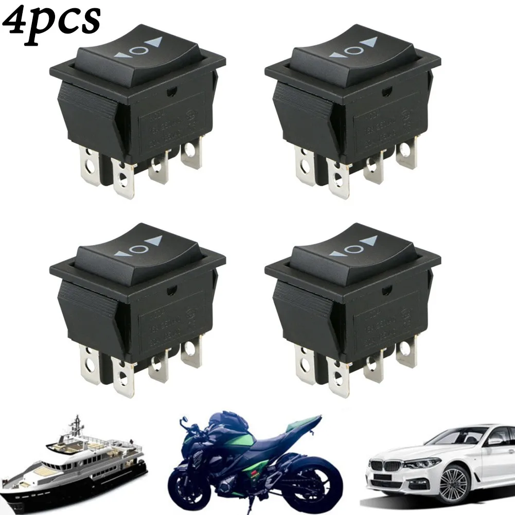4pcs 6Pin DPDT On-Off Car Momentary Power Rocker Switch Control Button 12V Push Button Switches Car Momentary Power Switch
4pcs 6Pin DPDT On-Off Car Momentary Power Rocker Switch Control Button 12V Push Button Switches Car Momentary Power Switch