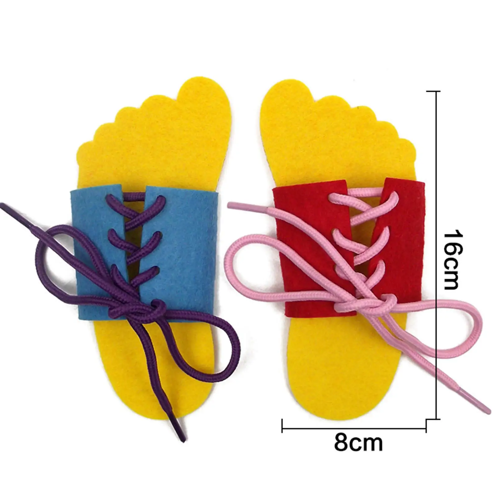 4Pairs Lacing Toy Travel Toys DIY Fine Motor Skill Woven Winding Gifts Lacing Shoes for Boys Toddlers Kindergarten Children Kids
4Pairs Lacing Toy Travel Toys DIY Fine Motor Skill Woven Winding Gifts Lacing Shoes for Boys Toddlers Kindergarten Children Kids