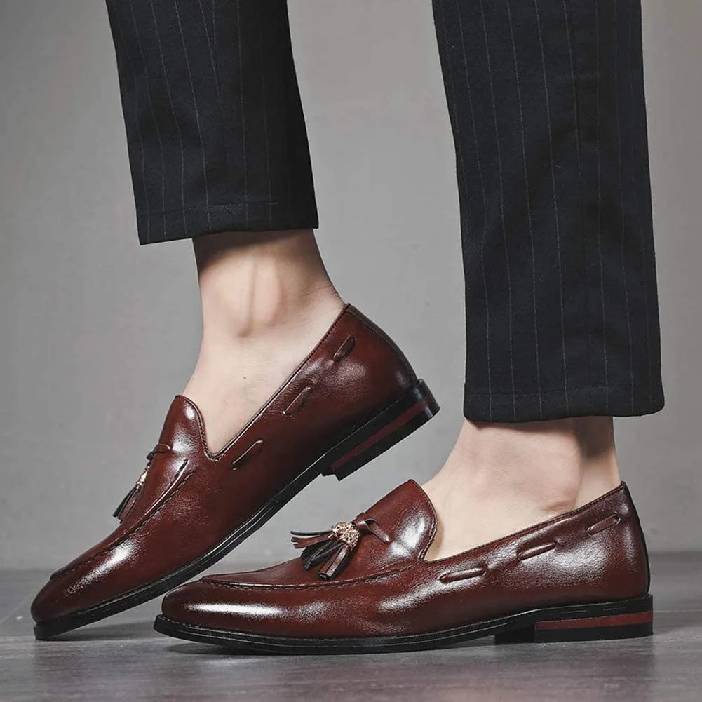NXY Men's Tassel Loafers Casual Slip-on Dress Shoes Leather Moccasins Shoes Penny Loafers Business Size 7-13
NXY Men's Tassel Loafers Casual Slip-on Dress Shoes Leather Moccasins Shoes Penny Loafers Business Size 7-13