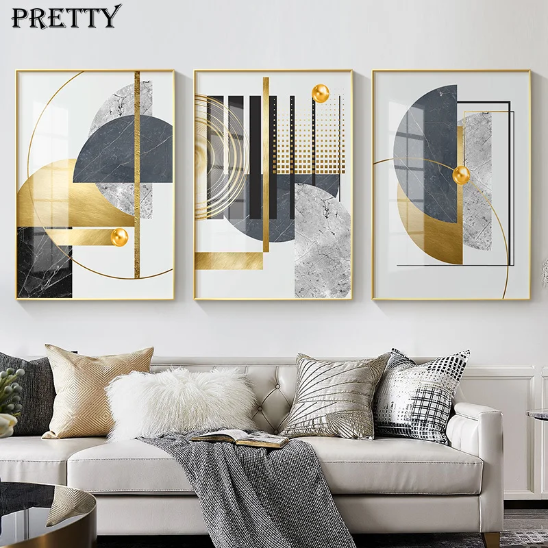Luxury Golden Abstract Geometric Canvas Art Painting Pattern Stitching Gold Foil Wall Poster Modern Home Decorative Pictures
Luxury Golden Abstract Geometric Canvas Art Painting Pattern Stitching Gold Foil Wall Poster Modern Home Decorative Pictures