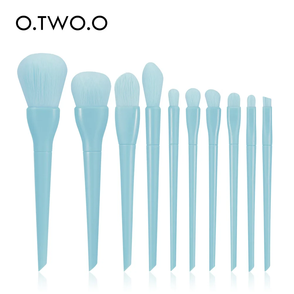 Ten makeup sets foundation eye shadow and blush brush light blue multifunctional makeup brush
Ten makeup sets foundation eye shadow and blush brush light blue multifunctional makeup brush