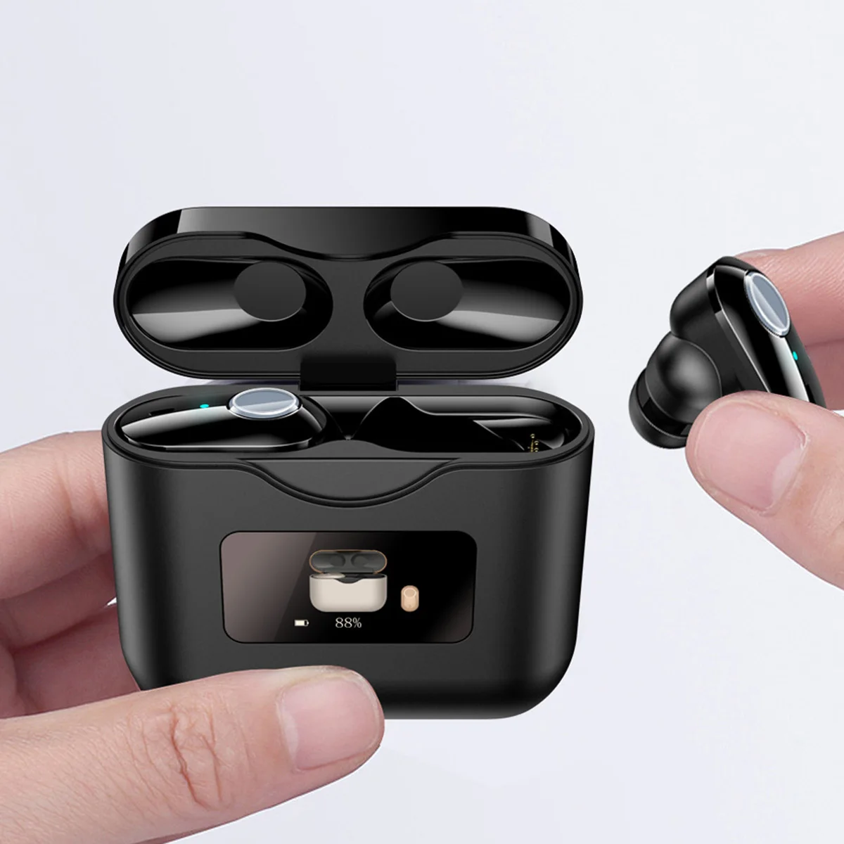 ANC TWS OLED Display True Active Noise Cancelling Wireless Bluetooth Earphone Earbud Bluetooth 5.0 In-Ear Earphones
ANC TWS OLED Display True Active Noise Cancelling Wireless Bluetooth Earphone Earbud Bluetooth 5.0 In-Ear Earphones