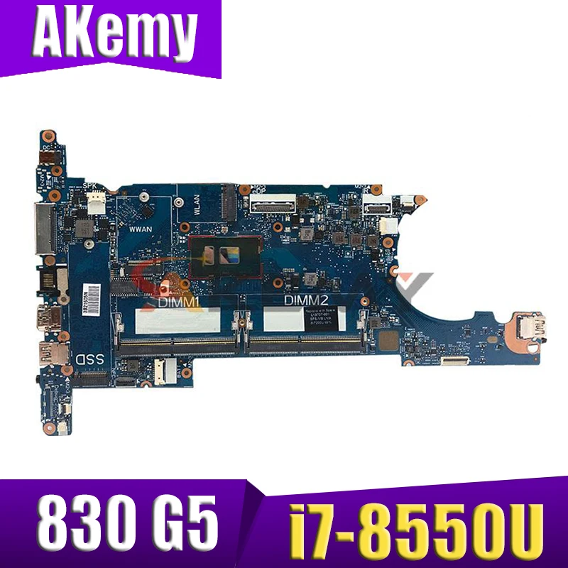 Семейная материнская плата UMA с процессором i7-8550U для ноутбука HP Elitebook 830 G5, материнская плата 6050A2930901-MB
Семейная материнская плата UMA с процессором i7-8550U для ноутбука HP Elitebook 830 G5, материнская плата 6050A2930901-MB