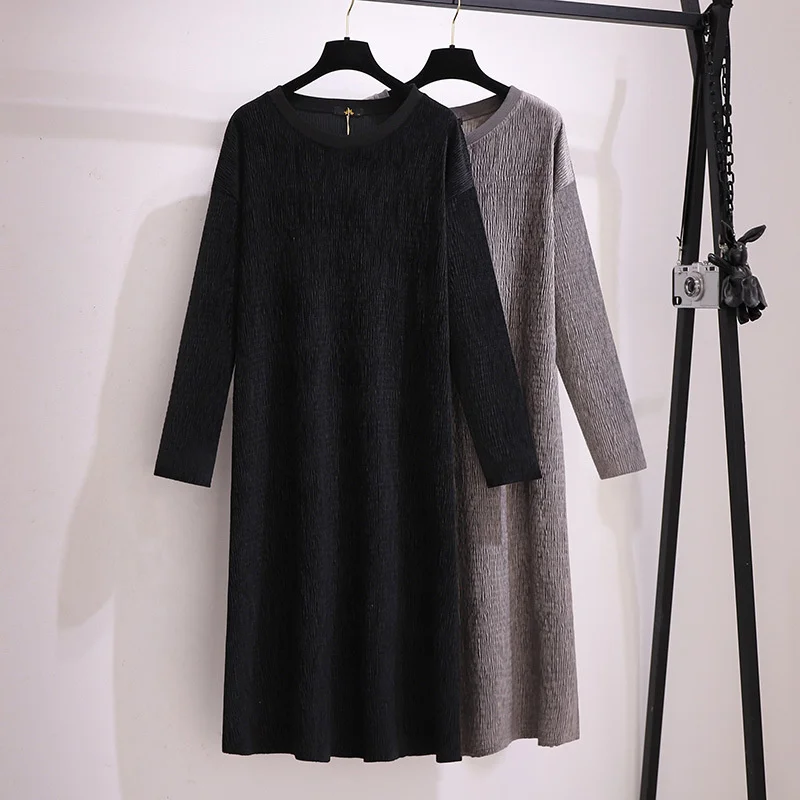 Xl-5xl Plus Size Large Round Neck Thin Bottomed Long 2021 Winter New Temperament Beautiful Velvet Dress
Xl-5xl Plus Size Large Round Neck Thin Bottomed Long 2021 Winter New Temperament Beautiful Velvet Dress