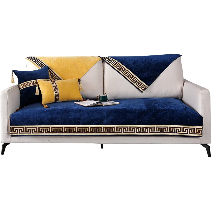 1PCS New Chinese Style Chenille Sofa Cushion Non-Slip High-grade Classical Solid Sofa Covers for Living Room Armchair Cover
1PCS New Chinese Style Chenille Sofa Cushion Non-Slip High-grade Classical Solid Sofa Covers for Living Room Armchair Cover