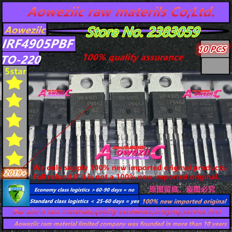 Фото Aoweziic 2018 + 100% новый импортный оригинальный транзистор IRF4905PBF IRF4905 TO - купить