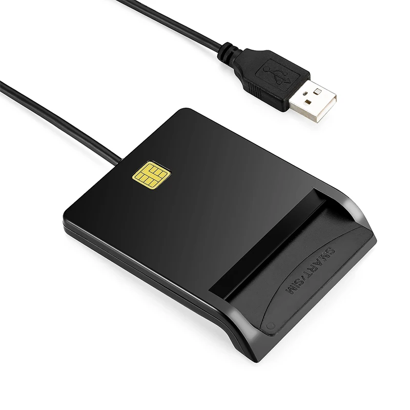 Rocketek USB 2 0 считыватель смарт карт памяти для ID Bank EMV электронный DNIE dni citizen sim cloner