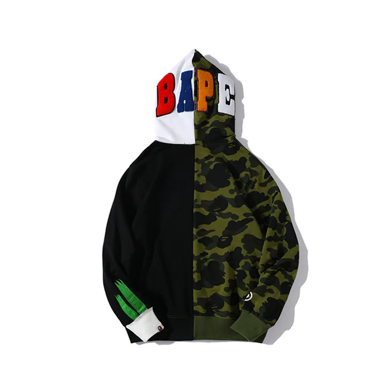 Hoodies Winter New Youth Thin Personality Coat Casual Harajuku Tracksuit Oversized Bape Shark Jacket Clothes Men
Hoodies Winter New Youth Thin Personality Coat Casual Harajuku Tracksuit Oversized Bape Shark Jacket Clothes Men