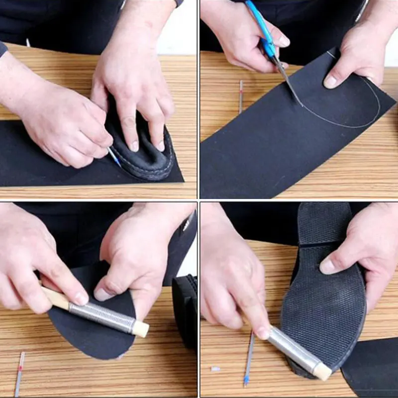 Rubber Shoe Soles Outsole Repair Patches for Men Women Shoes Anti Slip Wearable Pads Replaceable Soles Soling Sheet Stickers Pad
Rubber Shoe Soles Outsole Repair Patches for Men Women Shoes Anti Slip Wearable Pads Replaceable Soles Soling Sheet Stickers Pad