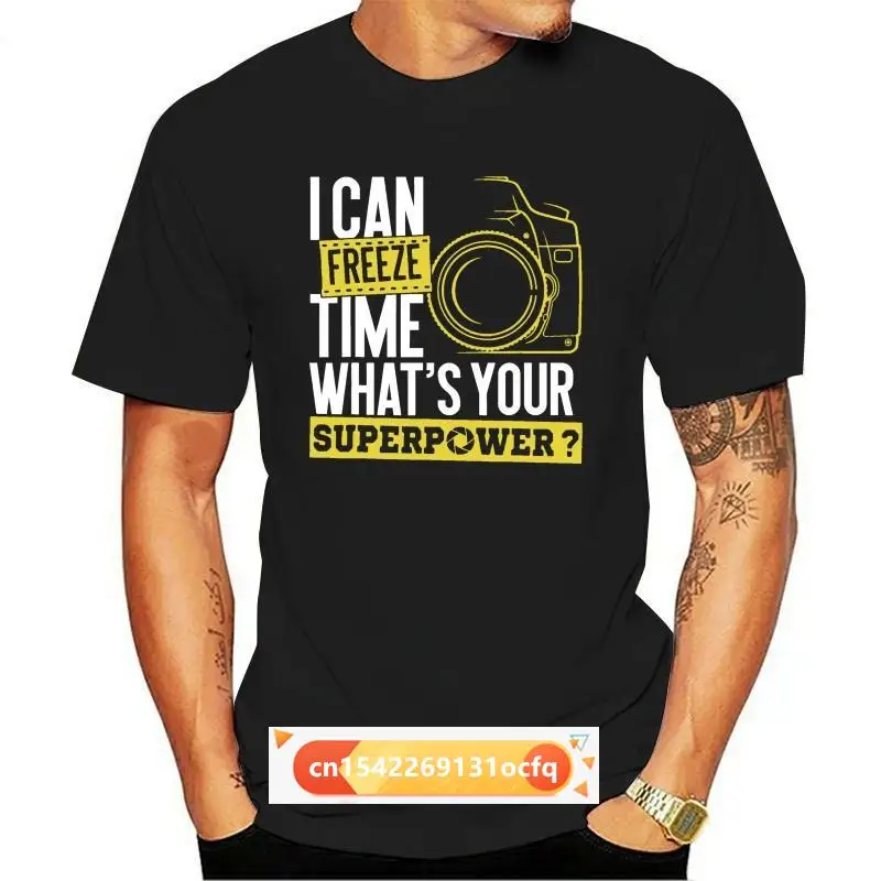 I Can Freeze Time Superpower Photographer Camera Tops Tee T Shirt Size M-3XL Basic Models Tops T-Shirt
I Can Freeze Time Superpower Photographer Camera Tops Tee T Shirt Size M-3XL Basic Models Tops T-Shirt