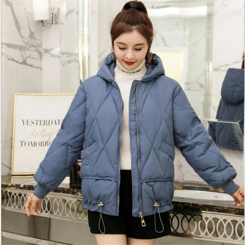 2019 Women Winter Jacket Hooded Warm Coat Plus Size Down Cotton Padded Jacket Female Short Parkas Winter Coat Women 361
2019 Women Winter Jacket Hooded Warm Coat Plus Size Down Cotton Padded Jacket Female Short Parkas Winter Coat Women 361