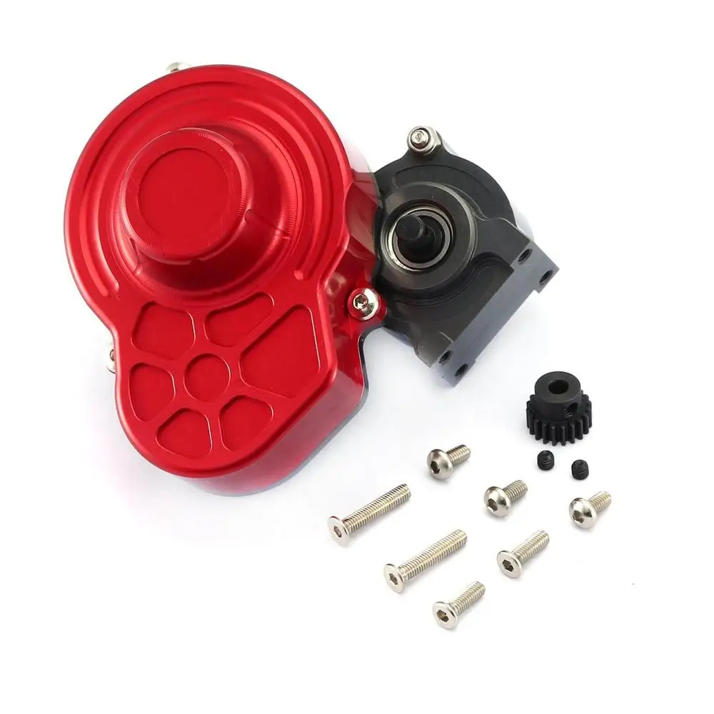 Metal Gearbox Wave Box Transmission Box With Gear Spare Part Speed Changing Box For 1/10 RC Crawler Car Axial SCX10
Metal Gearbox Wave Box Transmission Box With Gear Spare Part Speed Changing Box For 1/10 RC Crawler Car Axial SCX10