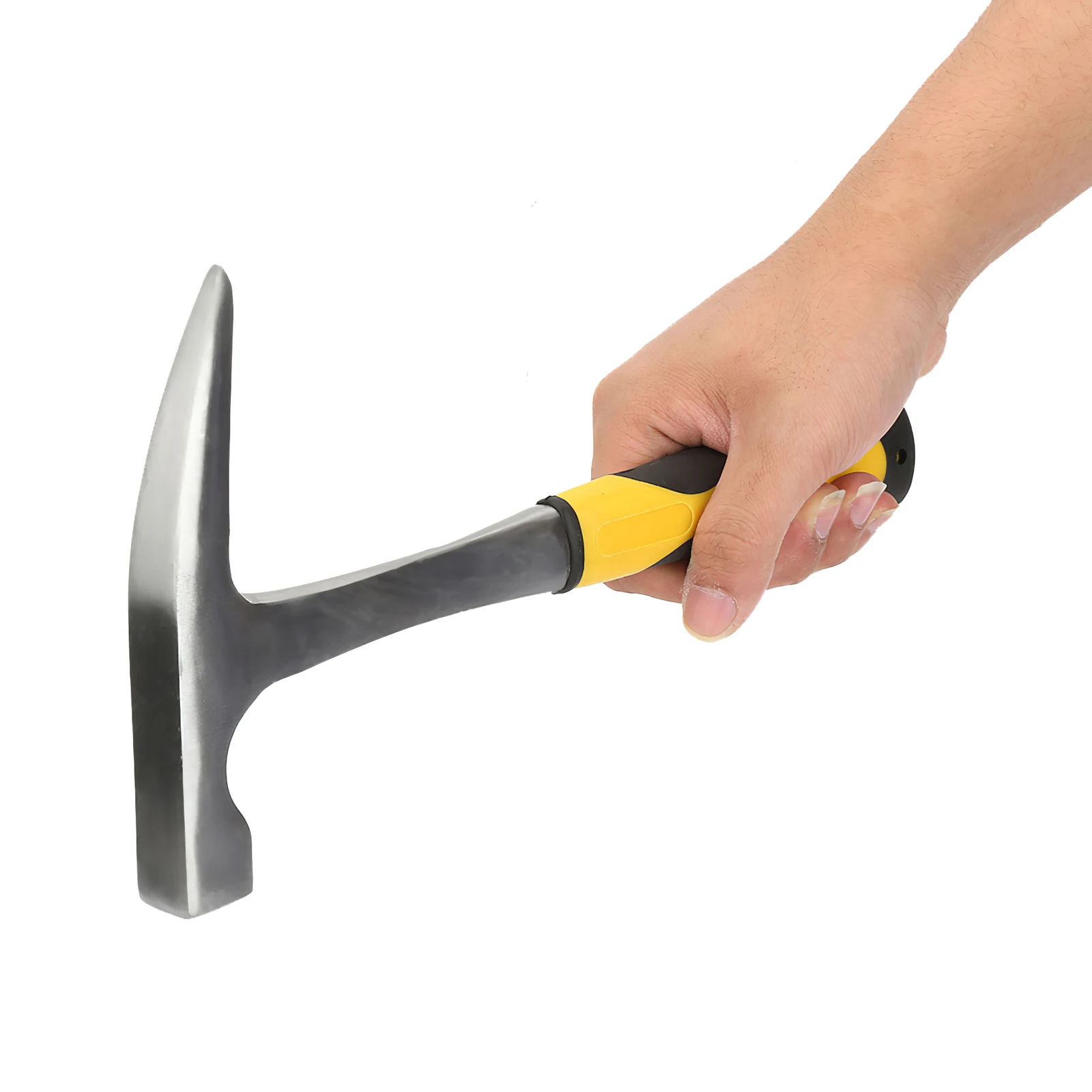 Geological Hardness Carbon Steel Hammer Double Heads Flat Mouth Geological Survey Hammer Professional Rock Detecting Tool
Geological Hardness Carbon Steel Hammer Double Heads Flat Mouth Geological Survey Hammer Professional Rock Detecting Tool