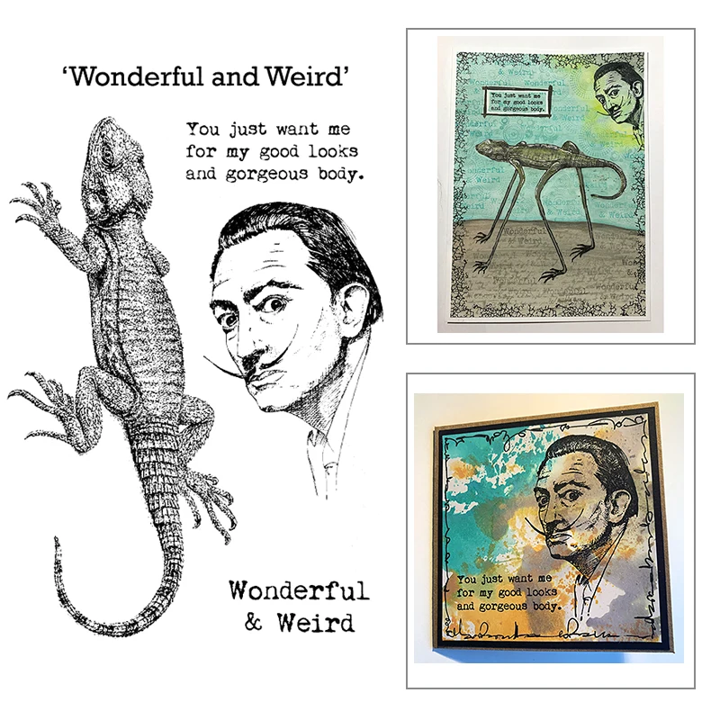 2021 New Retro Animal Lizard and Portrait Clear Stamps For DIY Making Words Greeting Card Scrapbooking No Metal Cutting Dies Set
2021 New Retro Animal Lizard and Portrait Clear Stamps For DIY Making Words Greeting Card Scrapbooking No Metal Cutting Dies Set