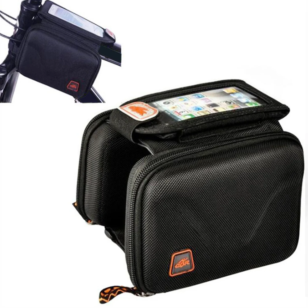 Bicycle Phone Bag Waterproof Bike Front Frame Bag EVA Bicycle Top Tube Cycling Touchscreen Phone Mount Case
Bicycle Phone Bag Waterproof Bike Front Frame Bag EVA Bicycle Top Tube Cycling Touchscreen Phone Mount Case