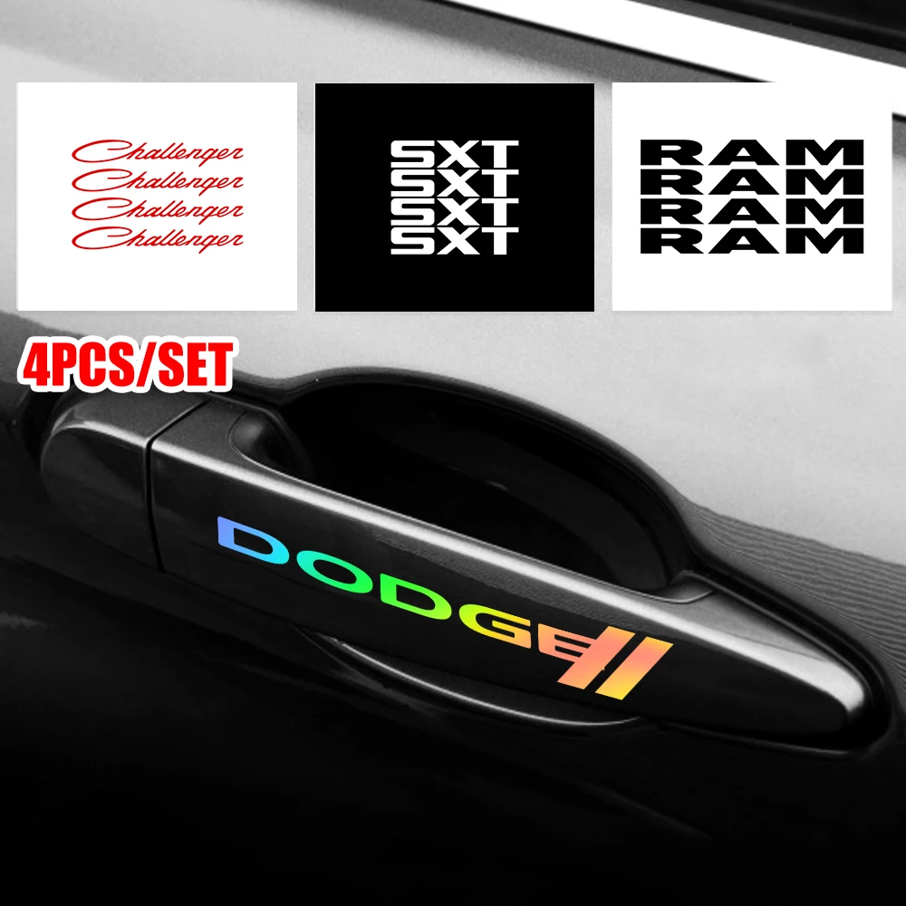 4PCS Car Door Handle Decorative Sticker Creative Decal For Dodge SXT Challenger RAM Charger RAM 1500 Avengr Durango Caliber Dart
4PCS Car Door Handle Decorative Sticker Creative Decal For Dodge SXT Challenger RAM Charger RAM 1500 Avengr Durango Caliber Dart