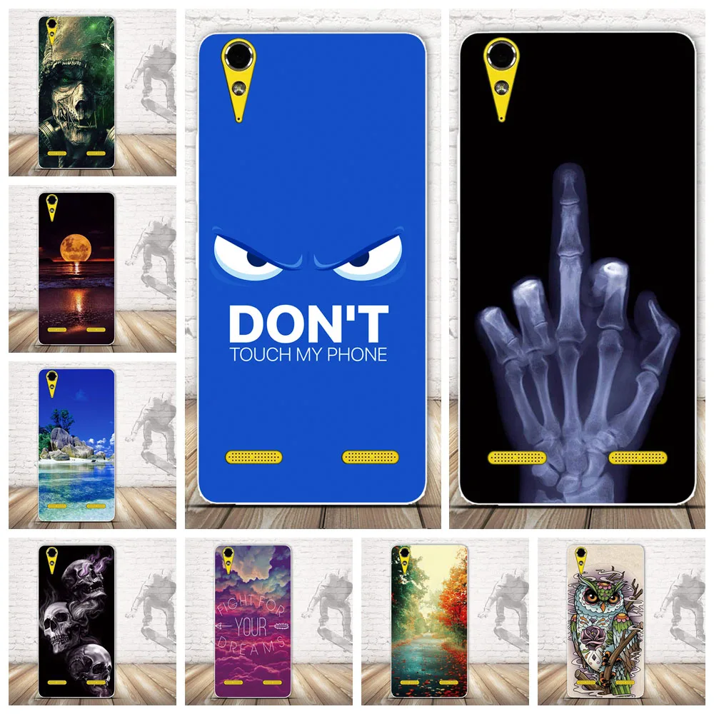 Чехол для Lenovo A6010 Plus & A6000 Lemon K3 K30-T чехол 3D Силиконовый ТПУ A 6000 a6010 | Мобильные
