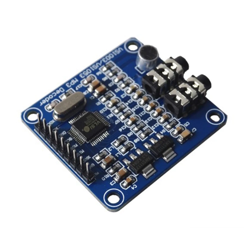 VS1003B VS1053 MP3 Decoding Module Development Board VS1053B VS1053 IC Onboard Recording Function SPI Interface
VS1003B VS1053 MP3 Decoding Module Development Board VS1053B VS1053 IC Onboard Recording Function SPI Interface